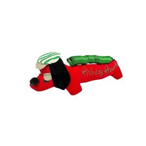 Vintage Holiday Hound Dachshund Dog Christmas‎ Decor Made in Japan